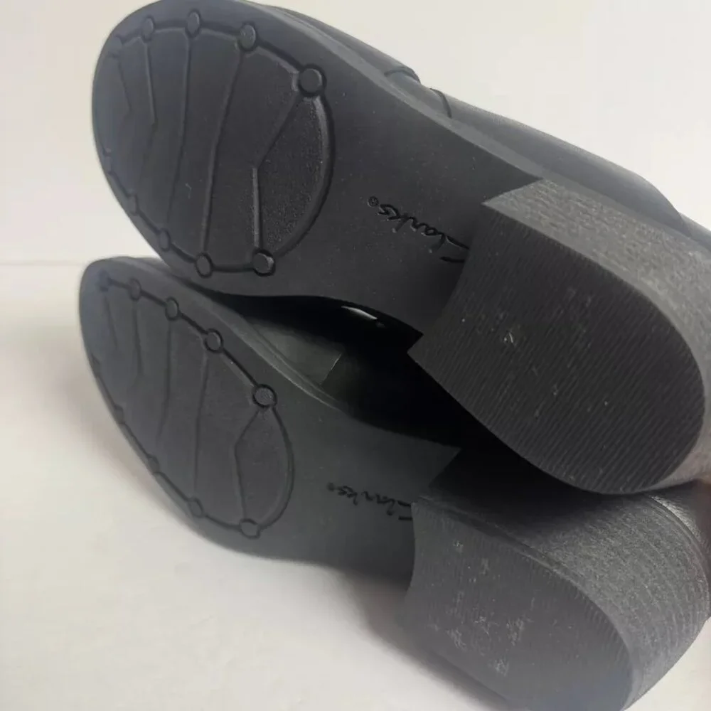 Clark’s Womens Charlten Gema Bootie Black Size 8.5 M
